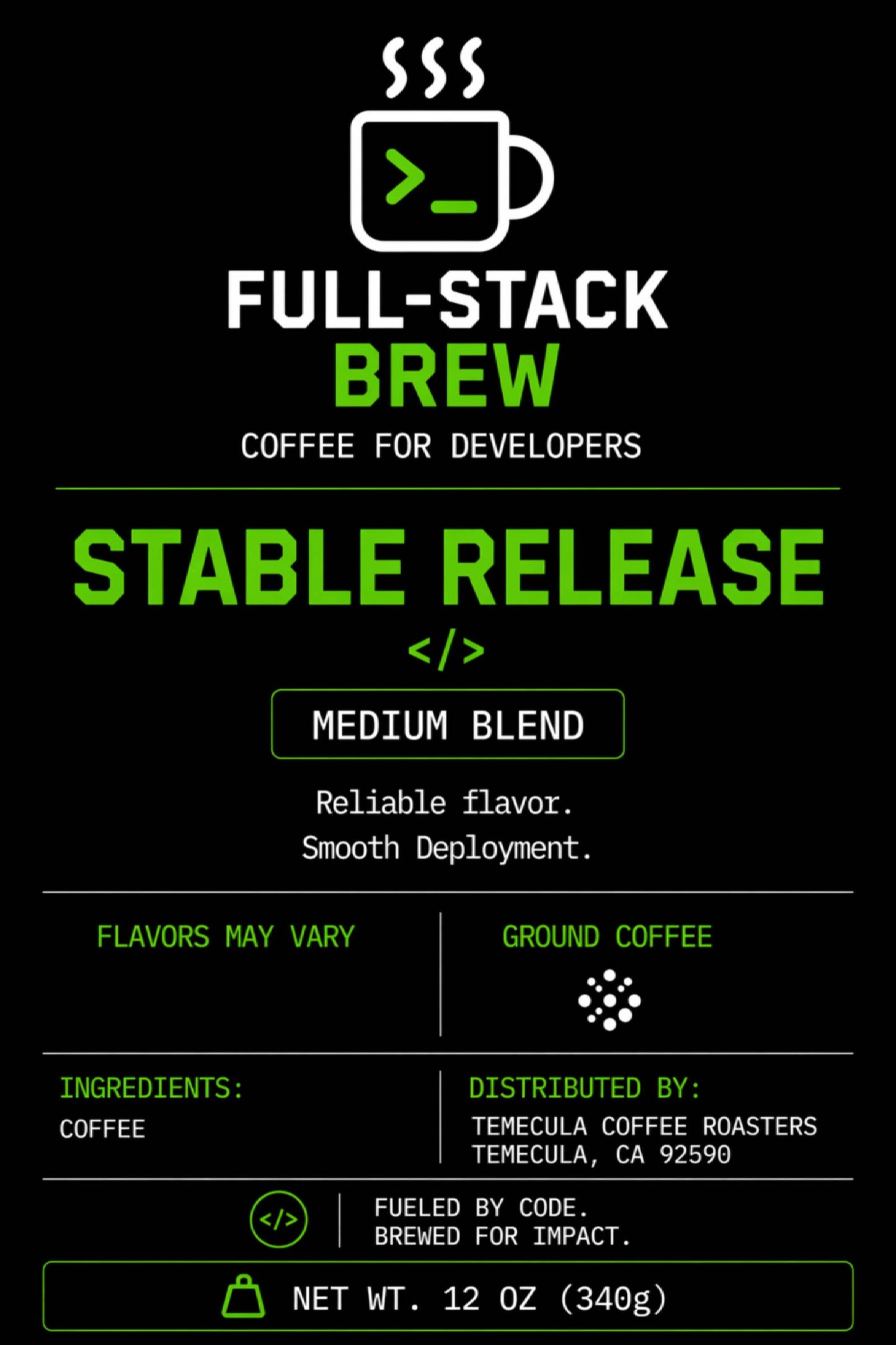 Stable Release ☕  Medium blend